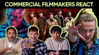 Stranger Things: Every Trailer Breakdown & Theories You Missed | COMMERCIAL FILMMAKERS REACT