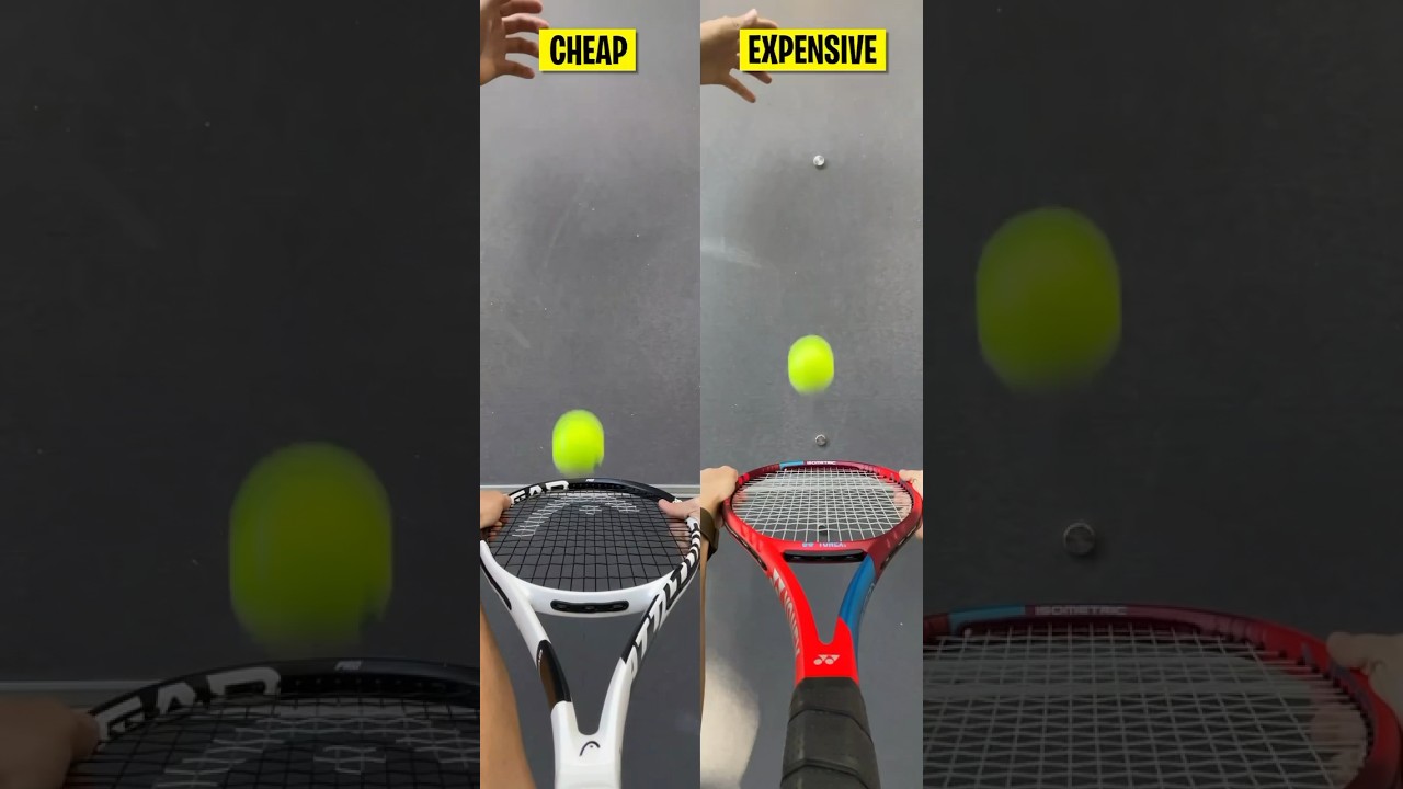 Testing Cheap vs. Expensive Tennis Racquets!