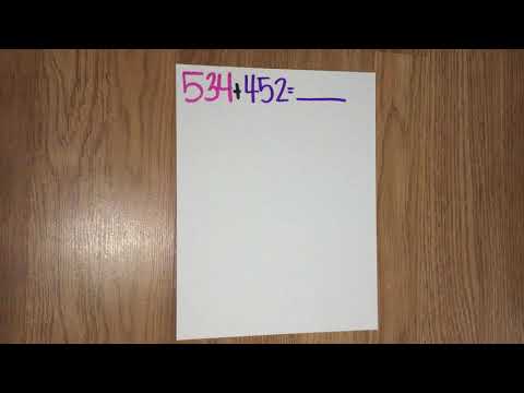 Adding using Standard Algorithm