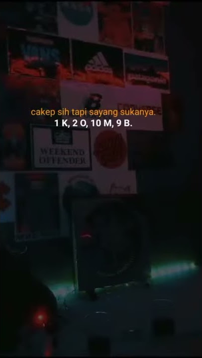 Status WA jedag jedug 'Sa janji ta kan mabuk lagi'🔥💥