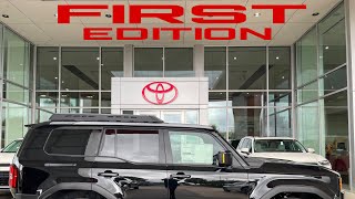 2024 TOYOTA LAND CRUISER FIRST EDITION in Black walk around inside outside what is new different