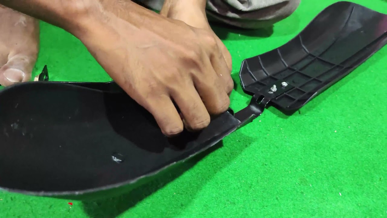 Как установить щиток для передних и задних шин велосипеда с толстыми шинами | Электрический велос...