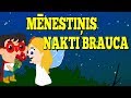 Mēnestiņis nakti brauca | Bērnu dziesmas | Latvian Folk Songs | Латышские детские песни