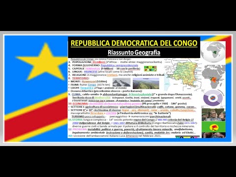 Video: Repubblica Democratica del Congo: bandiera, capitale, ambasciata in Russia