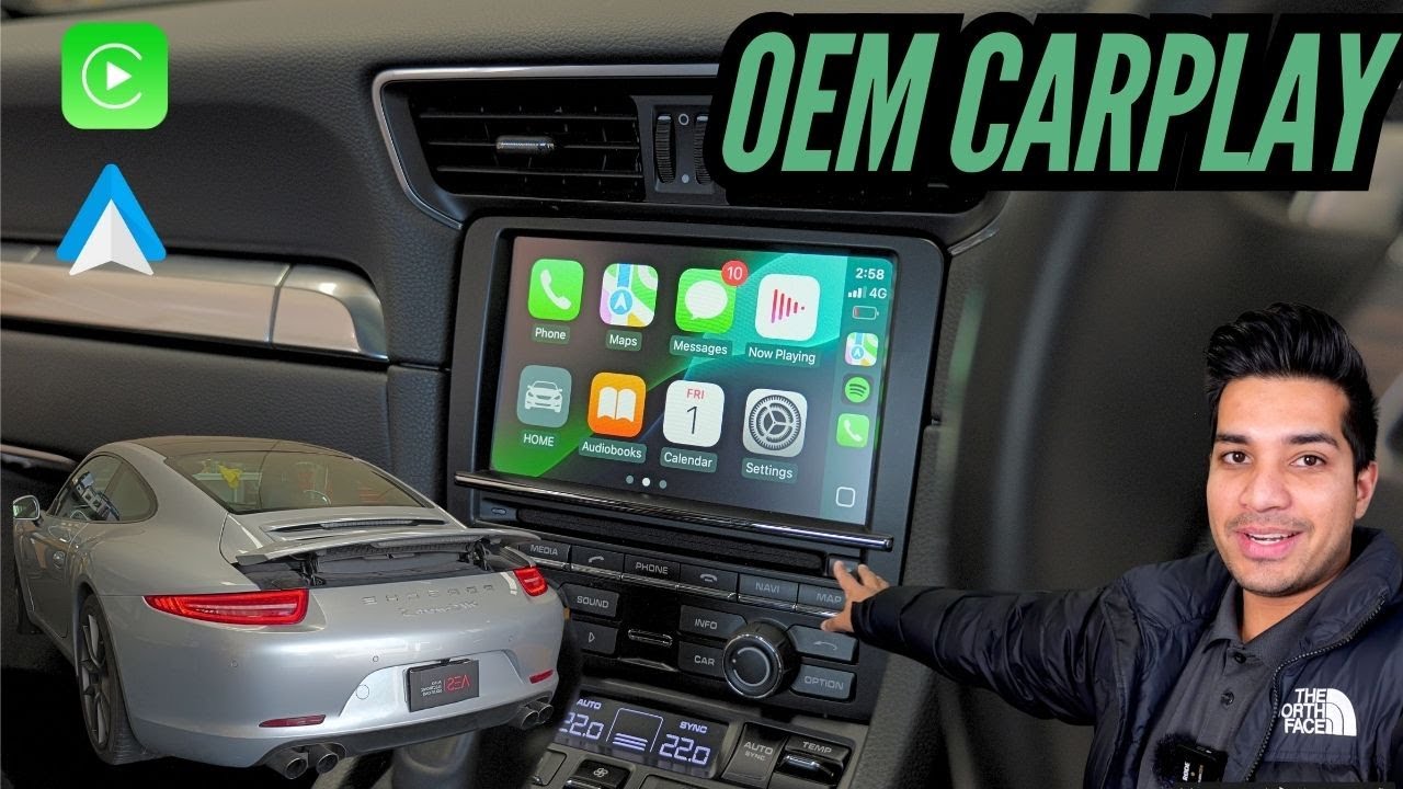Adding Apple CarPlay & Android Auto to a Porsche 911 (FULL INSTALL