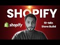 Create a Shopify Store in UNDER 10 Minutes (2026)