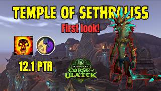 Temple of Sethraliss 12.1 PTR | First Look | Archon Shadow Priest | Season 2 Midnight