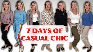 Look Casual Chic Everyday in our 50's and 60's! Fashion over 55 is perfect for our retirement years!