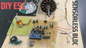 DIY ESC ( sensorless bldc )