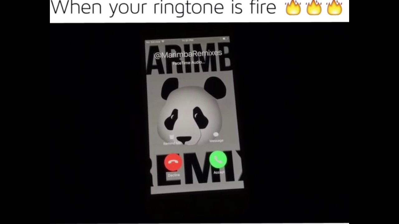 Panda (Marimba Remix iPhone Ringtone Remix of Desiigner) YouTube