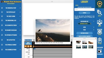 Editing Your Kinetic Text Animator Assets Library