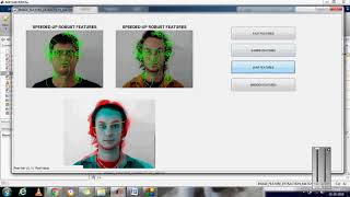 Face Features Extraction and matching.
