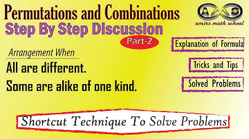 Permutations and Combinations|Permutation Of n Different Objects|Admission|BCS|Bank Job|HSC|Part-2