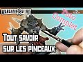 Dbuter la peinture de figurines les types de pinceaux tuto monstre zombicide en brossage  sec