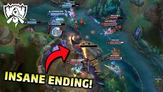 INSANE Ending to Finals Game 5 DRX vs. T1 | Worlds 2022 | League of Legends Esports Moments