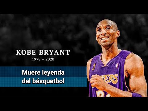 Kobe Bryant muere en accidente de helicóptero