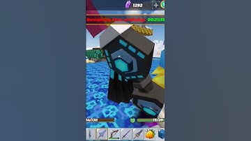 getting a gem in an empty lobby, with only 5 players #blockmango #funny #skyblock