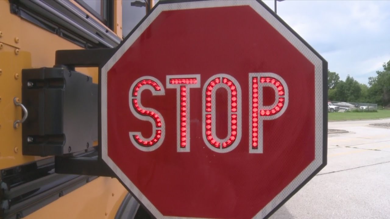 Drivers ignoring school bus stop signs could be penalized - YouTube