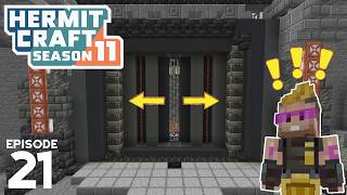 THE VAULT DOOR! - Hermitcraft 11 | Ep 21
