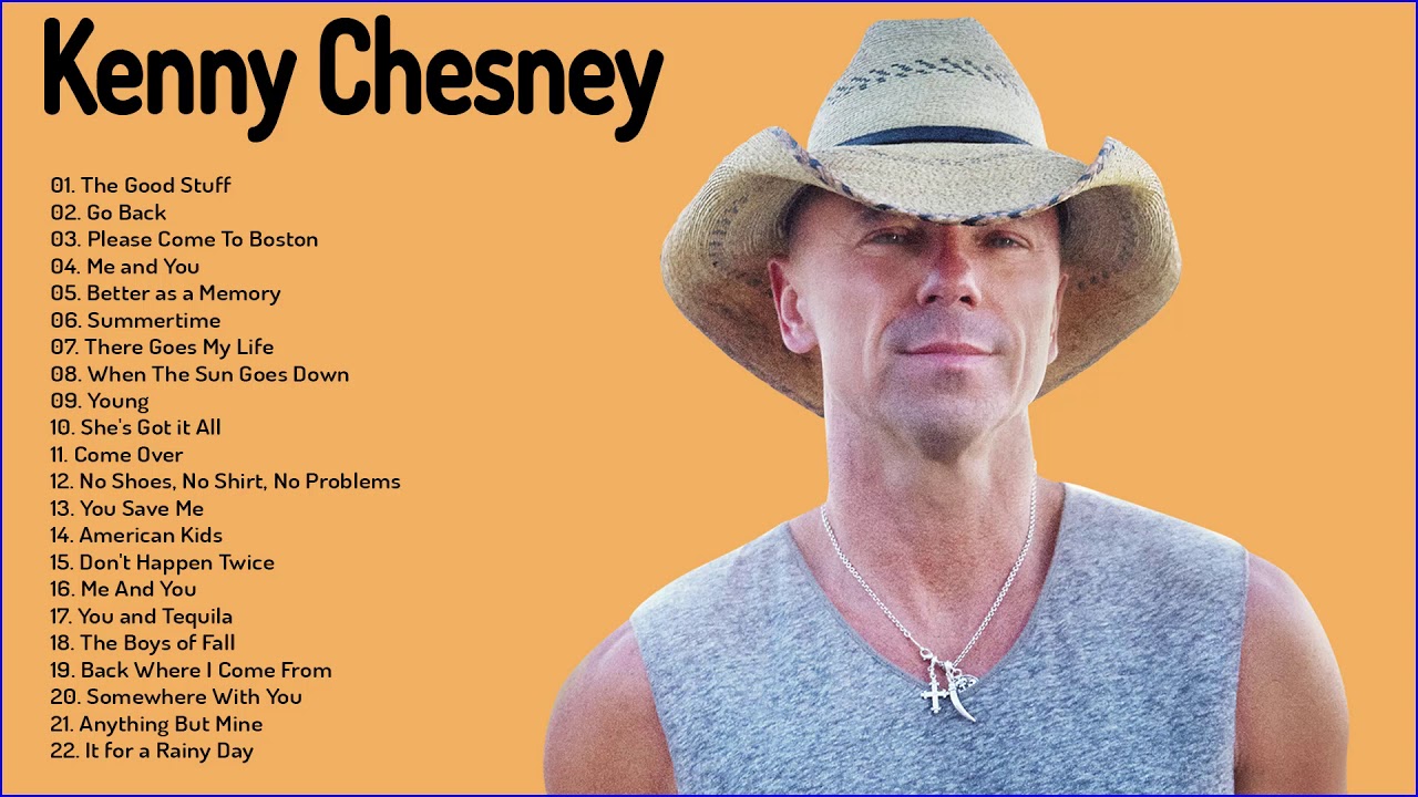 kenny chesney tour song list 2023