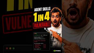 NVIDIA's free tool fixes the biggest AI security flaw #nvidia #ai #shorts