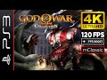 God of War 2005 (PS3) | 4K 120ᶠᵖˢ | mClassic Upscaler | Gameplay | Legendado PT-BR
