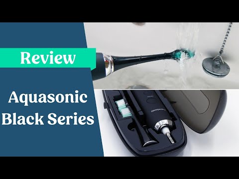 AquaSonic Black Series Electric Toothbrush Review [USA]