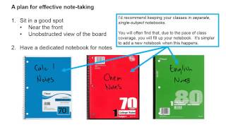 MathSpark 7: Active Note Taking