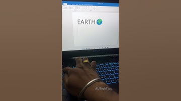 Insert Earth (Globe) in MS Word 🌎 | Easy Tutorial
