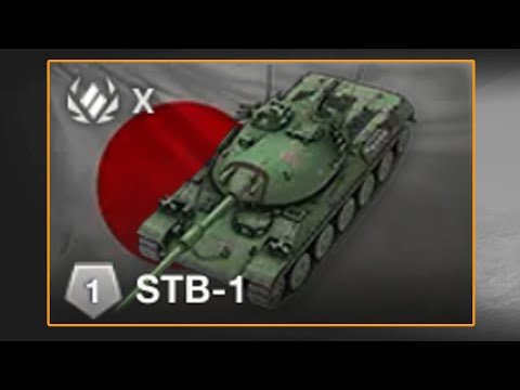 Видео: НАГИБ на STB-1 в Tanks Blitz