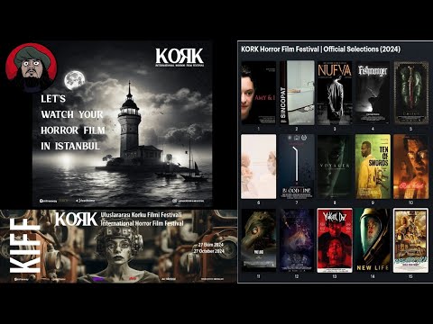 Kork Uluslararası Korku Filmi Festivali-2024'e Dair-Konuk: Berkay Sarmacı #kork #filmfestival #film