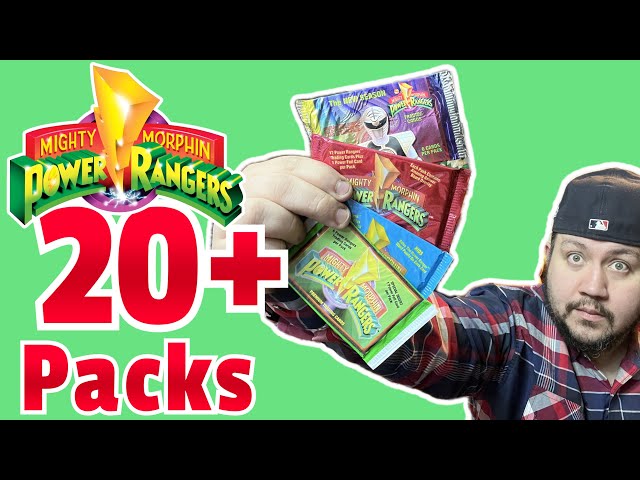 rare power rangers cards Discover the Hidden Value of Trading Packs great condition! Throwback to 1994 ⚡️ #MightyMorphin