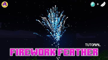 How to craft Firework with Feather - Minecraft mini tutorial