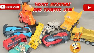 DIY Toy Traffic Jam | diy miniature | diy mini farm story