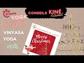 Enchainement vinyasa yoga de noel  port frjus  cadeau de nol yogapilatesandra