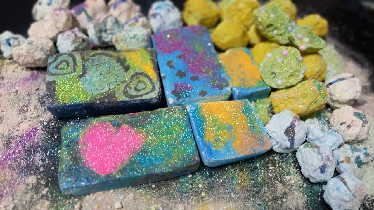 Gym chalk crunchy sound/más crushing halk/reforms/soft&crunchy powder ...
