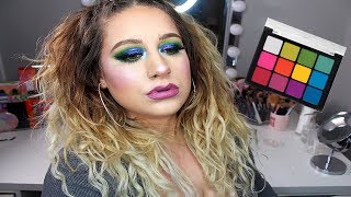 Makeup Tutorial With Viseart Editorial Brights Palette