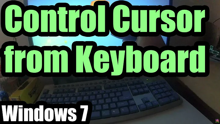 How to control Mouse Cursor from Keyboard (Windows 7, Alt + Shift + NumLock)