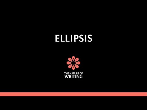 वीडियो: उद्धरण एमएलए में इलिप्सिस का उपयोग कब करें?