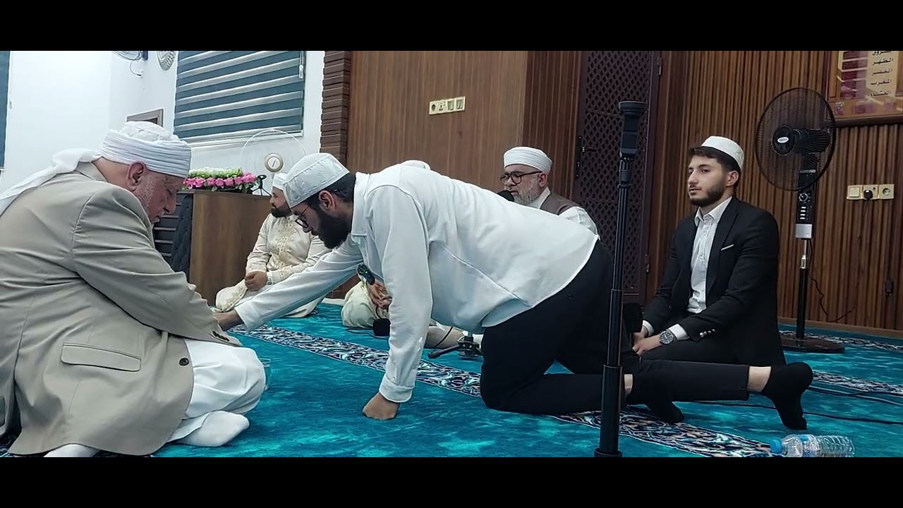 زيارة حضرت الشيخ سعدالله احمد عارف البرزنجي حفظه الله تعالى بمناسبة افتتاح جامع مالك الملك(جل جلاله)