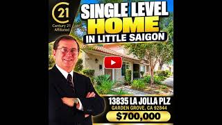 Single Level Home in Little Saigon | 13835 La Jolla Plz, Garden Grove | $700,000