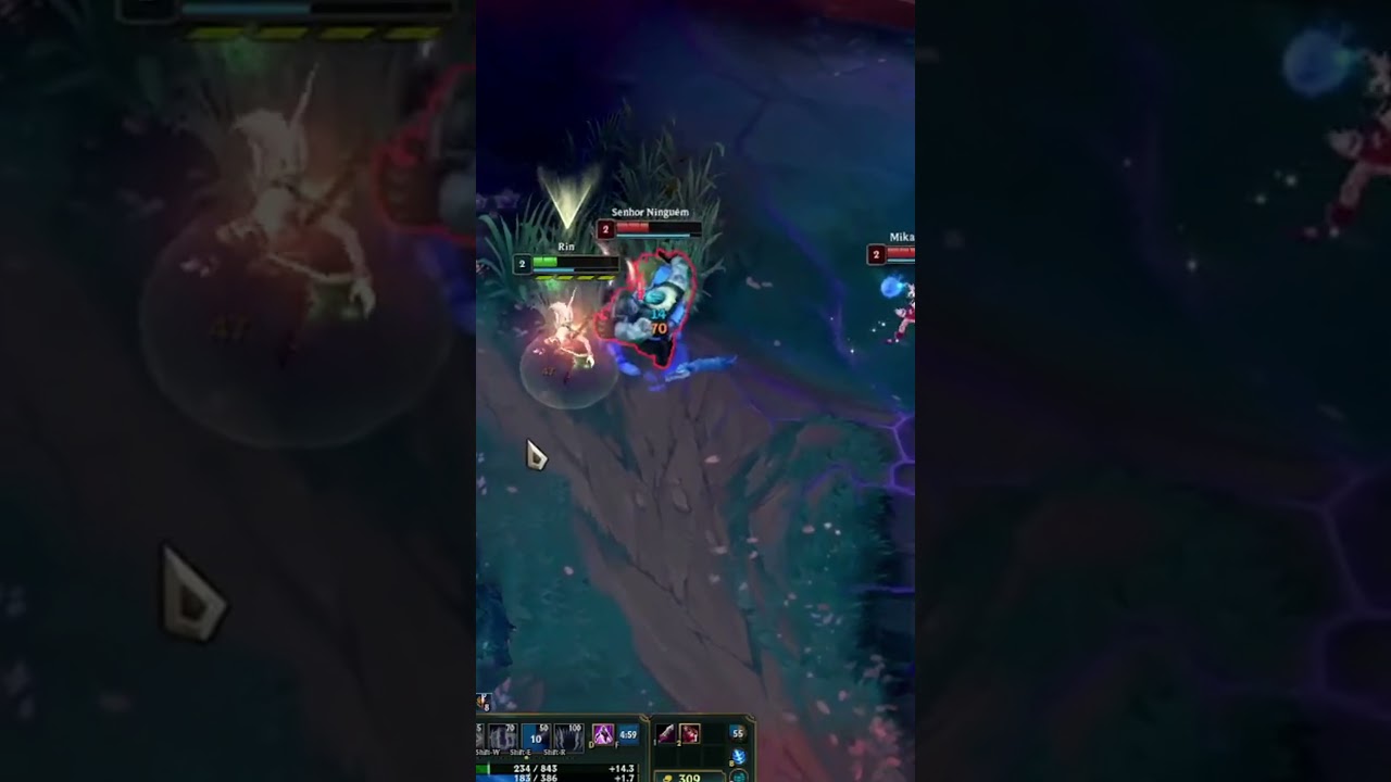 Irelia 1v2 na MidLane #leagueoflegends #riotgames #wildrift