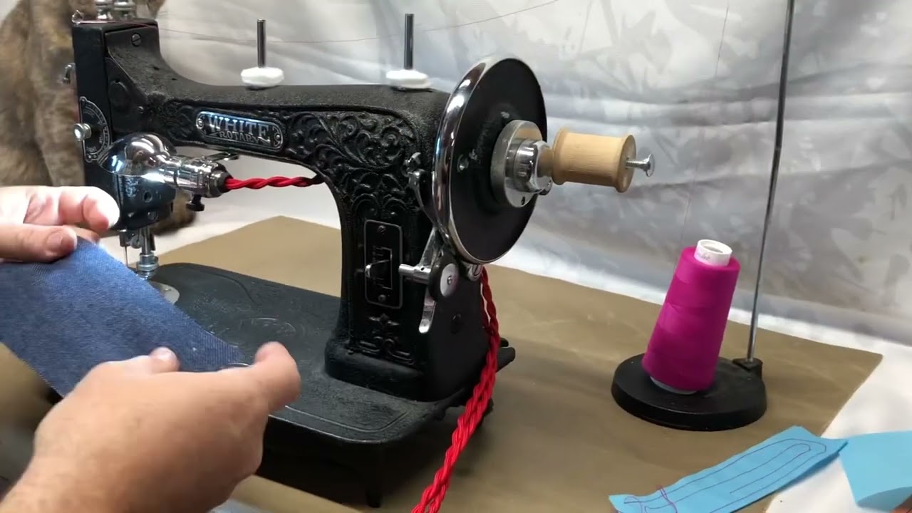 120 years old!!! Antique Sewing machine White Rotary 9002