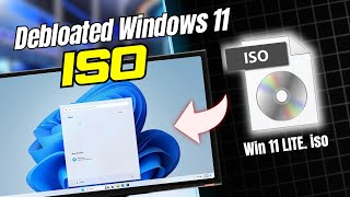 Create Debloated Windows 10/11 ISO ⚡using Chris Titus TOOL (SAFE & LITE) 2024