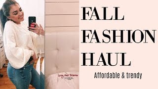 FALL CLOTHING TRY ON HAUL 2018: URBAN PLANET & ZARA | Chloe Zadori screenshot 5
