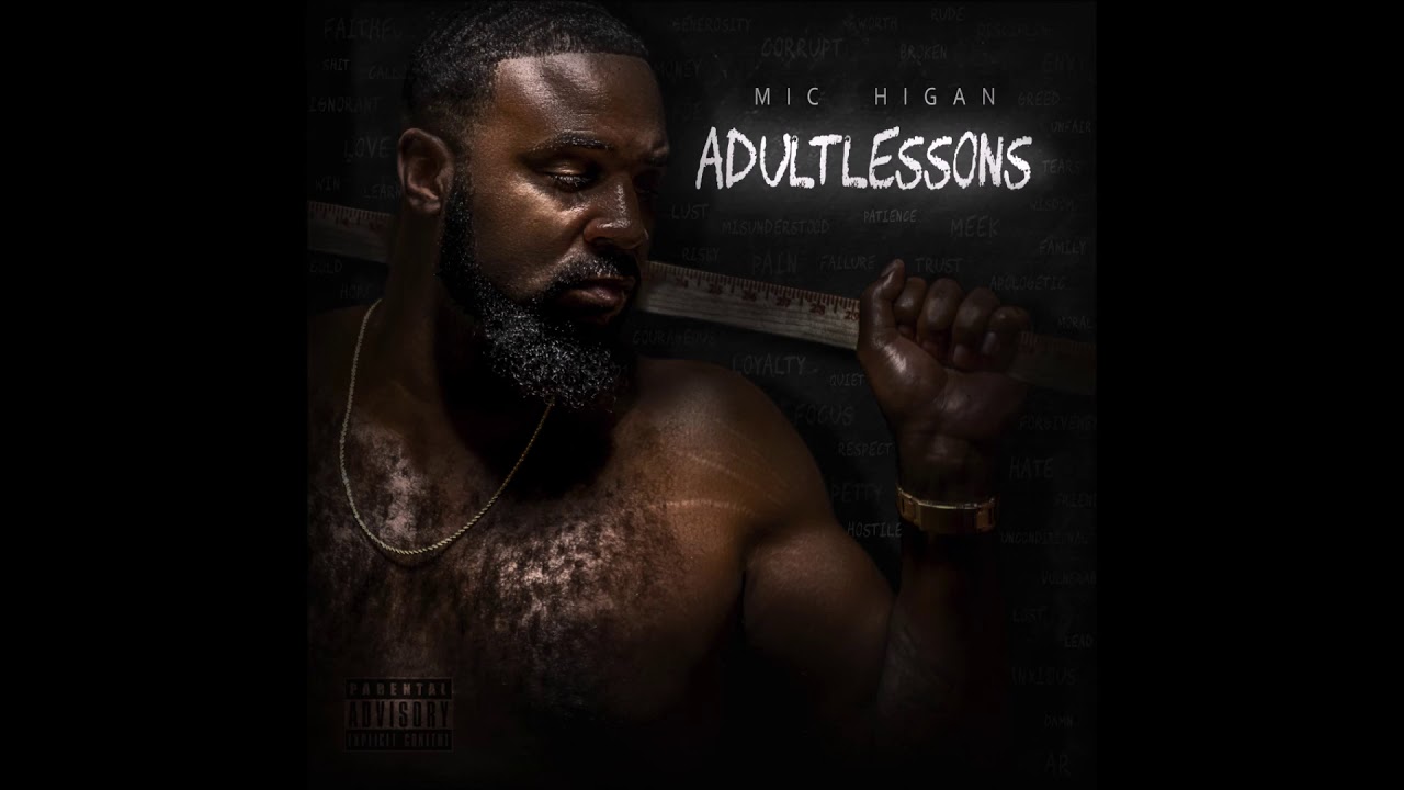 Mic Demin- "ADULTLESSONS" ALBUM ART -