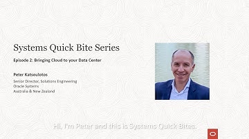 Bringing cloud to your data center