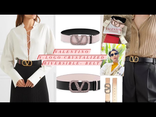 My New Luxe Treat: Valentino Vlogo Reversible Belt - Sandra Skaar