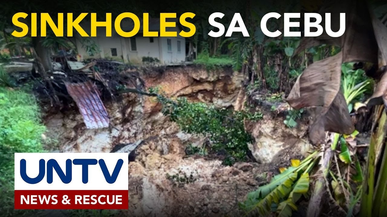 Paglitaw ng sinkholes sa San Remigio sa Cebu, pinangangambahan ng mga residente
