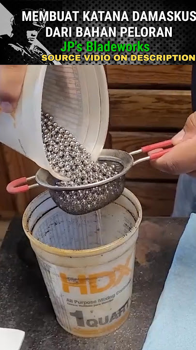 VERY SHARP❗MAKING A KATANA SWORD USING A KLAHER PULSE⁉️🤯💀